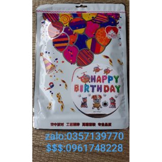 BÓNG CHỮ CHÚC MỪNG SINH NHẬT