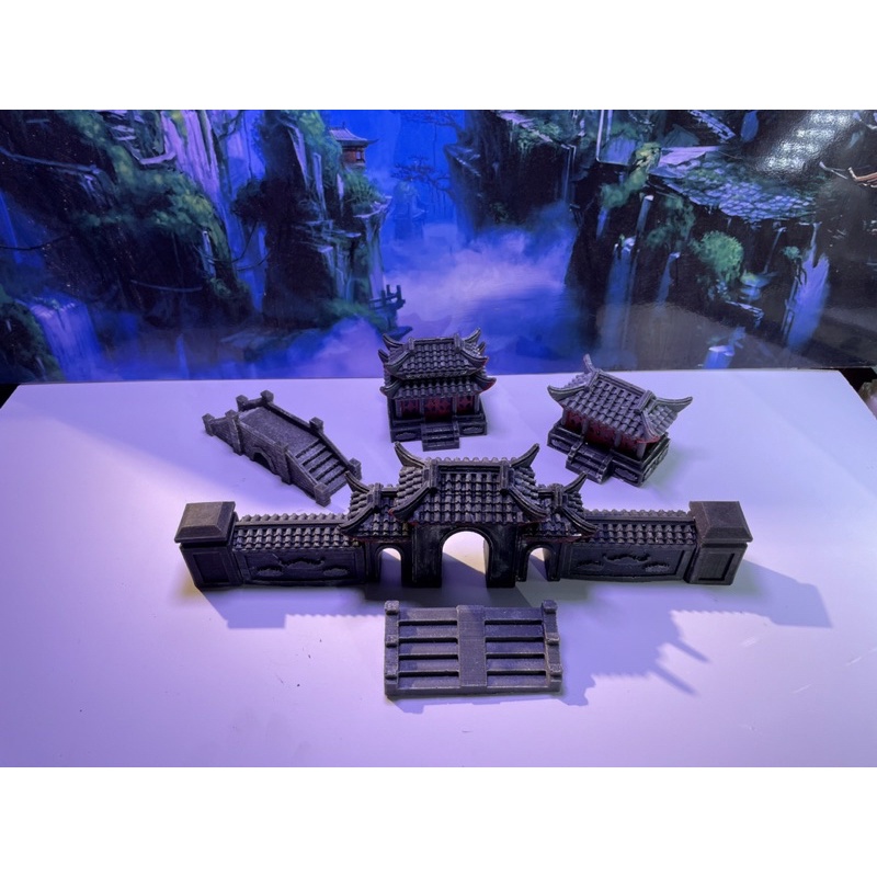 Bậc cổng bộ nhà Kelsey 2 - phụ kiện trang trí bể cá, non bộ, tiểu cảnh, sân vườn độc đáo