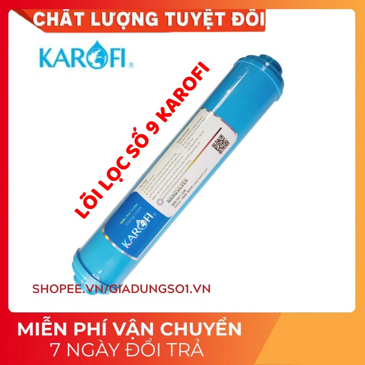 [UY TÍN SỐ 1] FREESHIP COMBO 6 LÕI LỌC NƯỚC KAROFI | 06 LÕI GỒM LÕI 4, LÕI 5, LÕI 6, LÕI 7, LÕI 8, LÕI 9