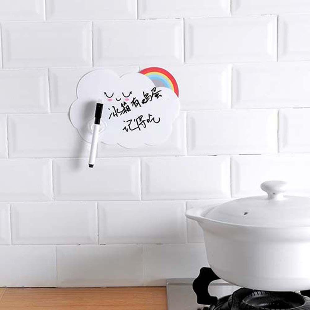 Bảng Viết Lời Nhắn Có Thể Xóa Được Kèm Bút Dán Trang Trí Nhà Cửa