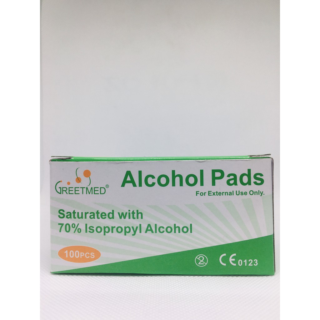 Gạc Tẩm Cồn Tiệt Trùng Alcohol Pads Greetmed