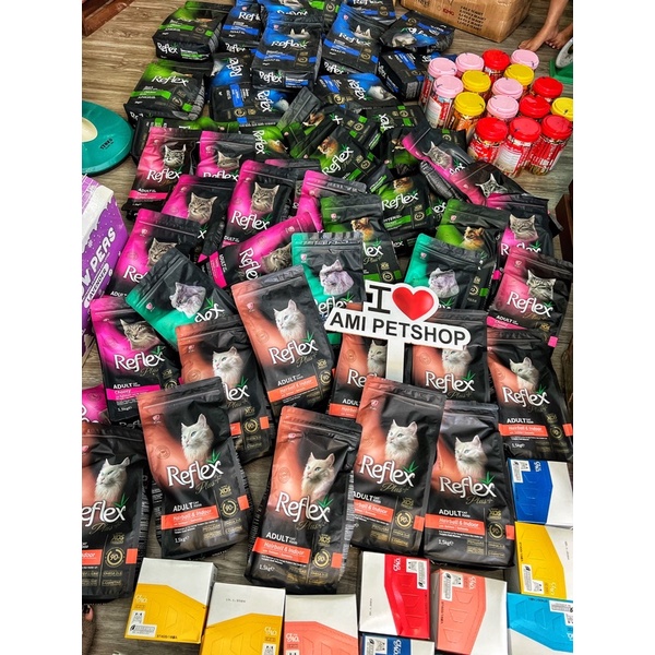 HẠT REFLEX CHO MÈO - Dành cho mèo con, mèo lớn, mèo kén ăn, mèo bị thận, và tiêu búi lông