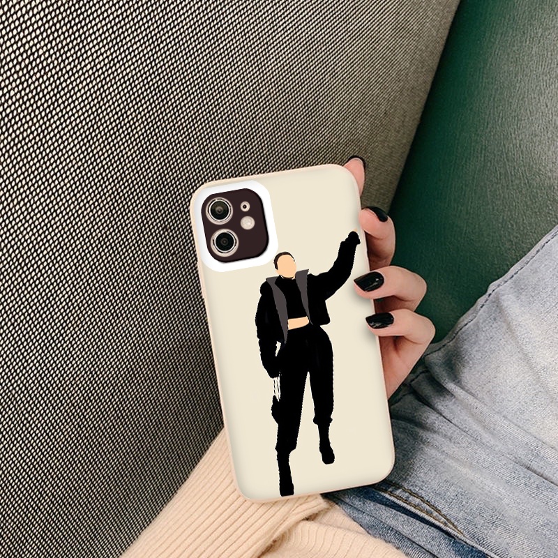 Ốp điện thoại Girl xinh uravity girl sành điệu ốp iPhone 13 / iPhone 12 vuông cạnh 6/7/8/plus/x/xs/max/11/pro/max