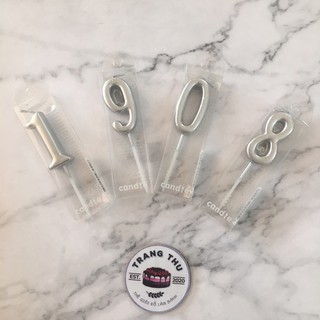 Nến nhũ (từ số 0 đến 9)