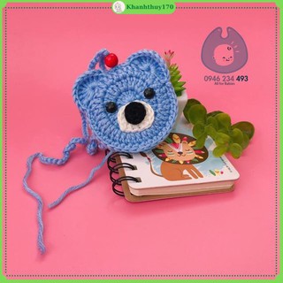 Túi tỏi tránh vía cho bé hình gấu cute