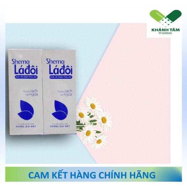 ! Dung dịch vệ sinh Shema Lá Đôi 100ml, 200ml [Shima, sema, shemar]