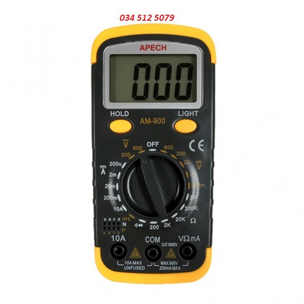 Đồng hồ vạn năng hiện số APECH AM-900