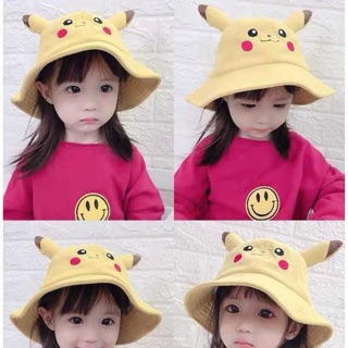 NÓN BUCKET Em bé _ pikachu (3-5 tuổi)