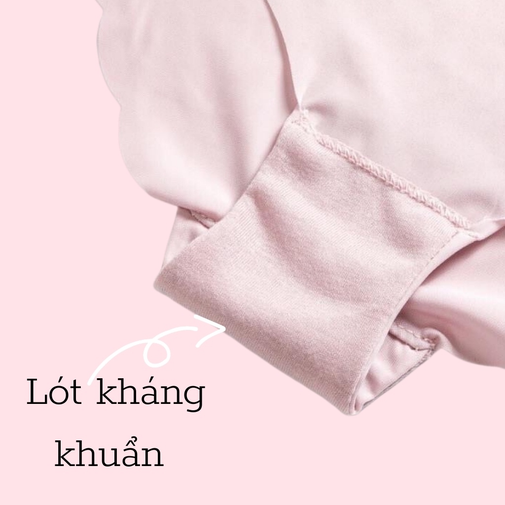 Quần lót nữ su đúc viền sóng chữ không đường may chất su đúc mát mịn không hằn viền ZjZj bikini Q012 | BigBuy360 - bigbuy360.vn
