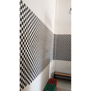 giấy đề can caro có keo sẵn
