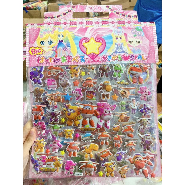 Sticker 3d cho bé SHOP MẸ BÚN