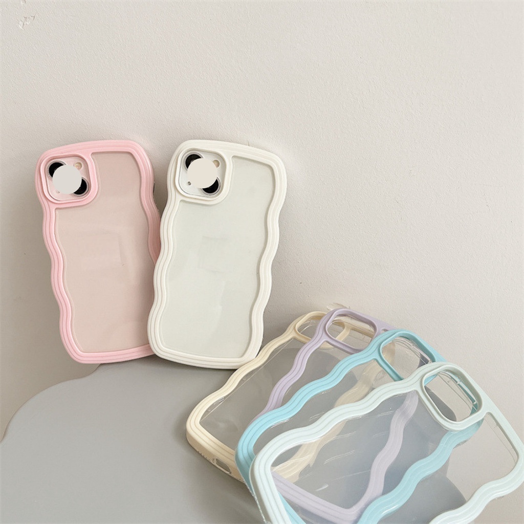 Ốp lưng iphone trong viền sóng 6/6plus/6s/6splus/7/7plus/8/8plus/x/xr/xs/11/12/13/pro/max/plus/promax