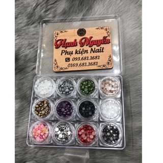 Set Trai Nửa Gắn Móng và Set Đá Nhọn trang trí móng nail
