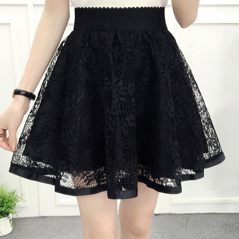 Chân Váy Xòe Phối Ren Xinh Xắn Cho Nữ | BigBuy360 - bigbuy360.vn