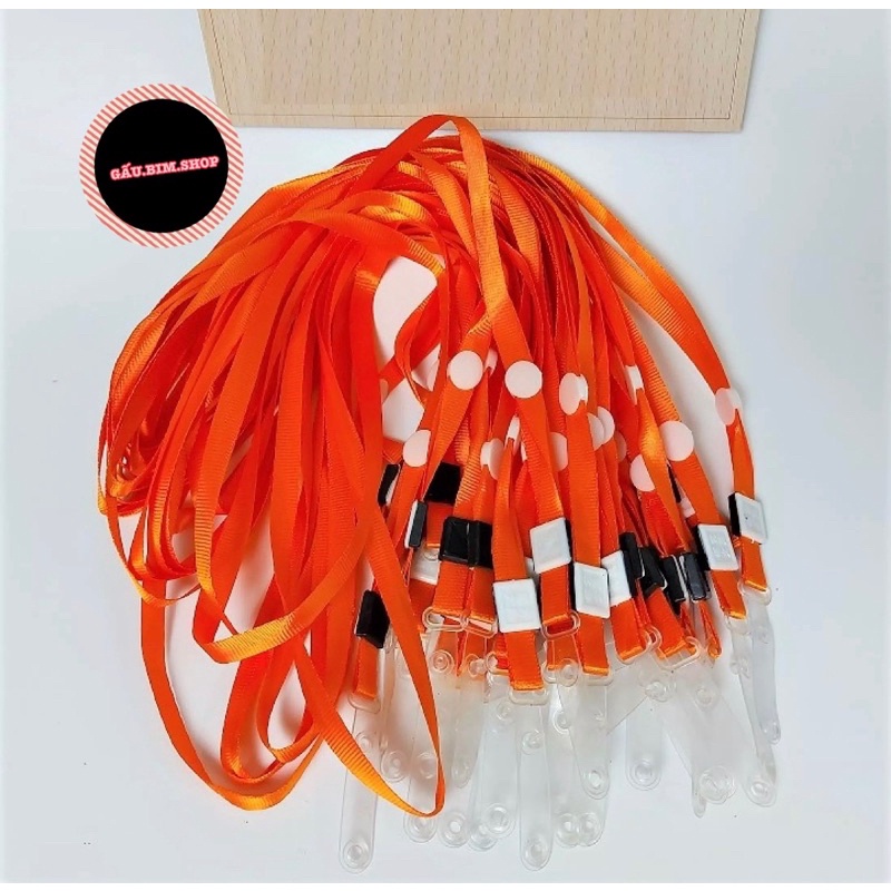 10 Dây đeo thẻ tên  móc nhựa