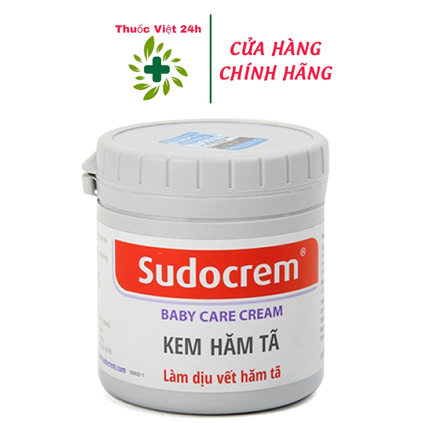 Sudocrem - Kem hăm tã cho trẻ sơ sinh 60g - Sudocrem Baby Care Cream - thuocviet24h