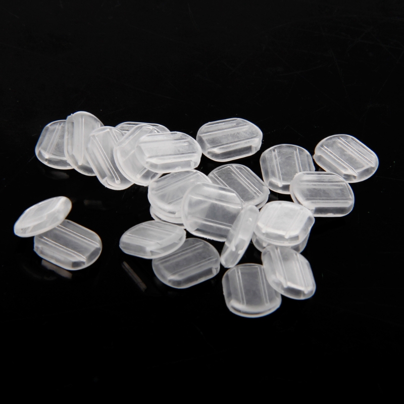 Bộ 50 đệm silicone lót lỗ tai khi đeo khuyên chống tổn thương
