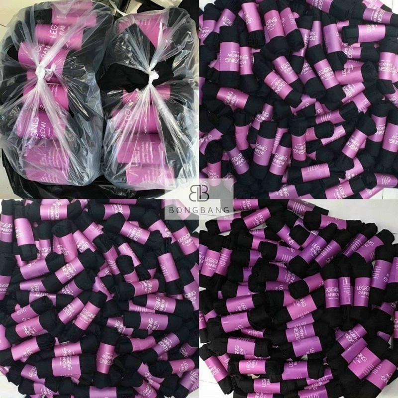 Quần leggin lửng cuộn