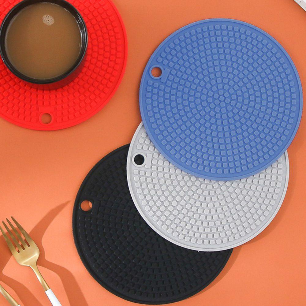 Epoch Tấm Lót Bàn Cách Nhiệt Chống Trượt Hình Tròn Bằng Cao Su