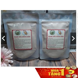 Bột Đắp Mặt Hồng Sâm, Nhân Sâm Dạng Dẻo Handmade (MSP25) - Mộc An Beauty