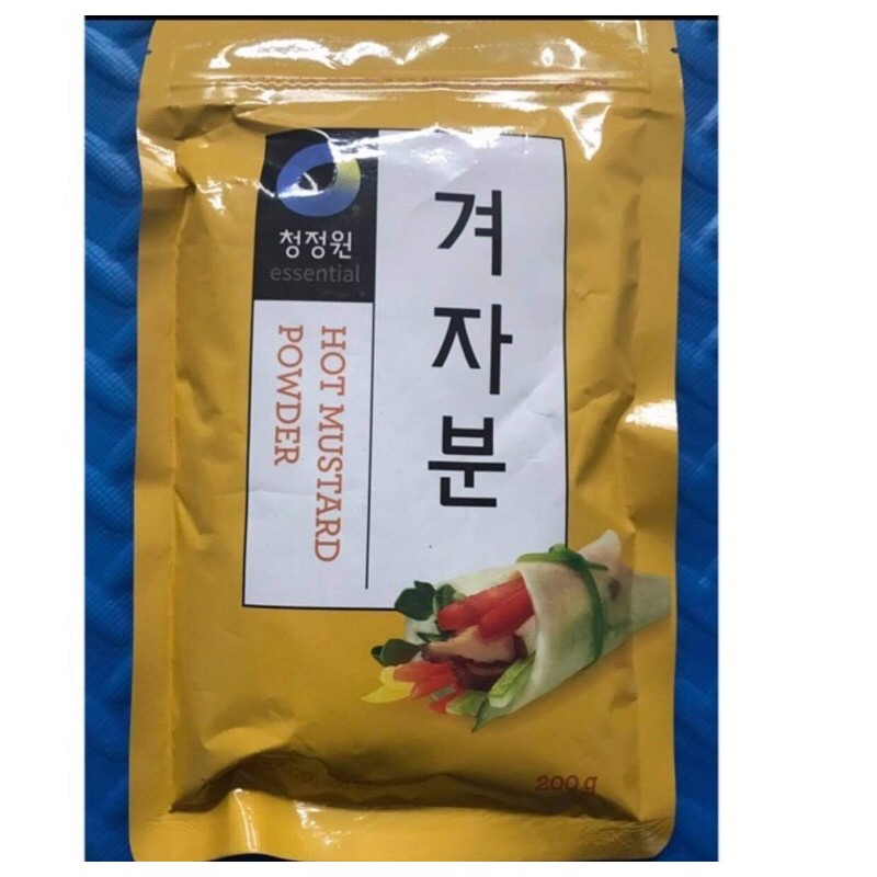 Bột Mù Tạt Vàng Kyochabun Hàn Quốc 200G/ 1 Gói