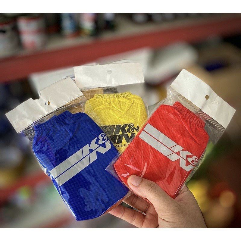Áo Mưa Lọc Trụ K&N vs lọc trụ bánh ú siêu chống nước vs bụi