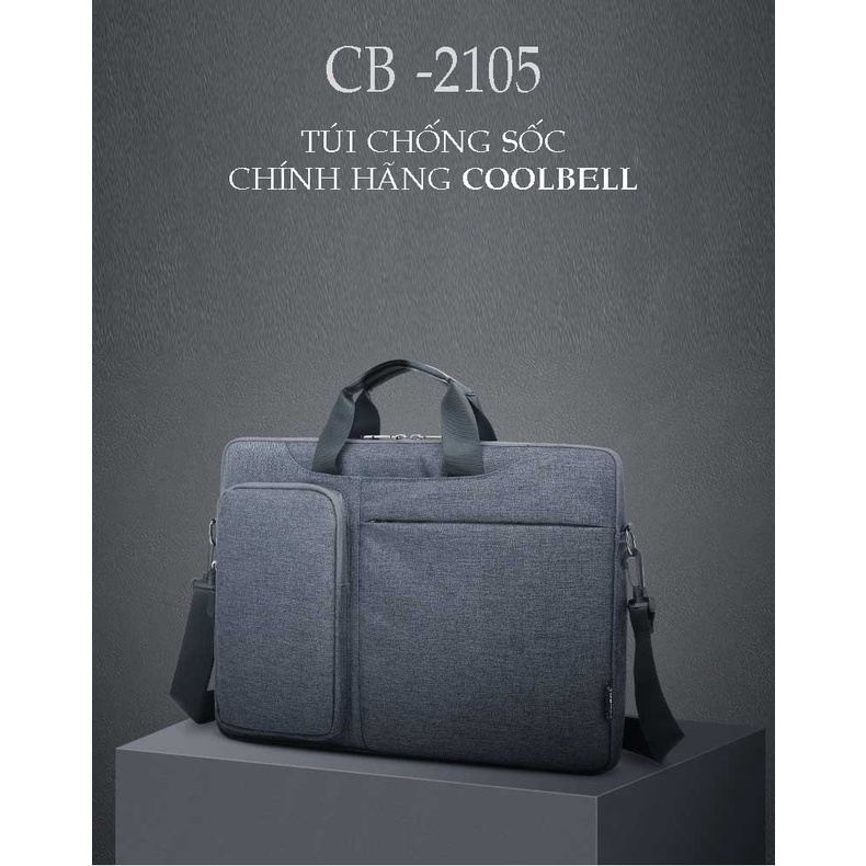 Cặp Chống Sốc Laptop 14 inch - 15.6 inch Chính Hãng Coolbell