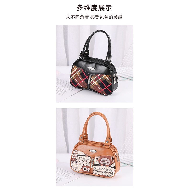 Hàng Có Sẵn Giao Hàng Ngay Lập Phương#Túi Mua Sắm Cầm Tay Mini Có Khóa Kéo Đựng Điện Thoại 10 / 9mm Thời Trang 2022 Cho Phụ Nữ Trung Niên