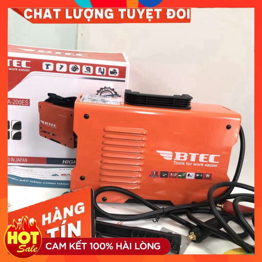 [chính hãng] Máy hàn điện tử mini BTEC MMA-200ES | Có đồng hồ | Phiên bản giới hạn 2020 [cam kết chất lượng]