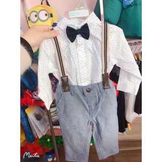 Sét công tử diện tết cho bé trai 3-18m (hãng Place)