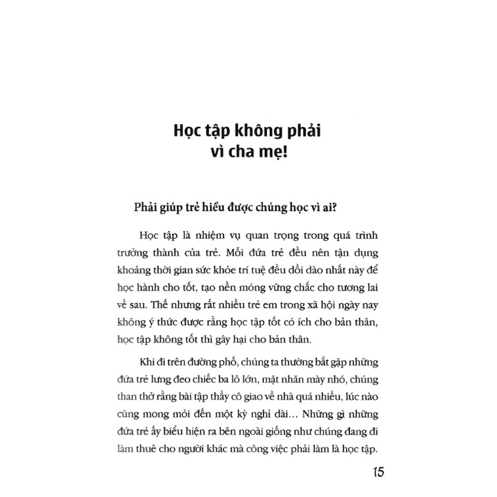 Sách - Cha Mẹ Phải Làm Gì Khi Con Không Thích Học - 5 Bước Giải Quyết Vấn Đề Chán Học Của Con