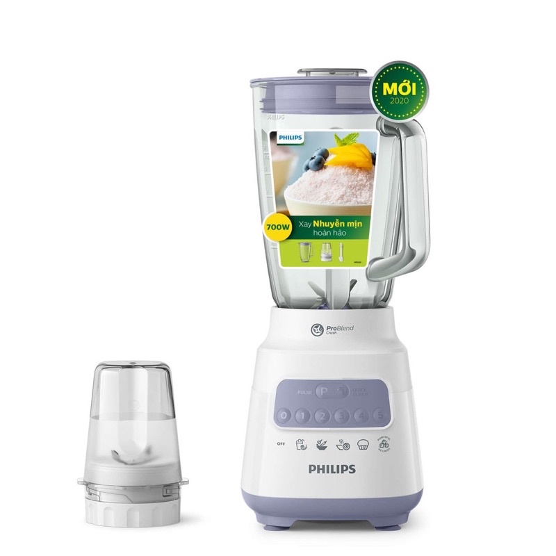 Máy xay sinh tố Philips HR2221 | HR2222 | HR2223 [ Hàng chính hãng, bảo hành 12 tháng ]