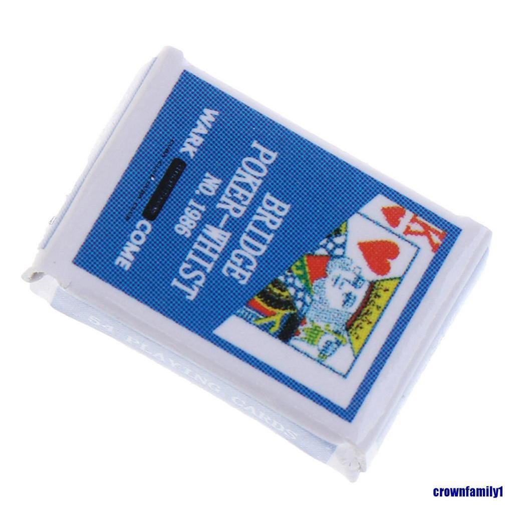 Bộ Thẻ Bài Mini Tỉ Lệ 1: 12 Dành Cho Búp Bê