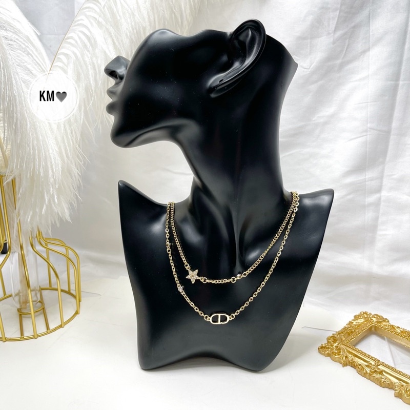 Choker sao CD dây mảnh sang chảnh bản vip không bai màu