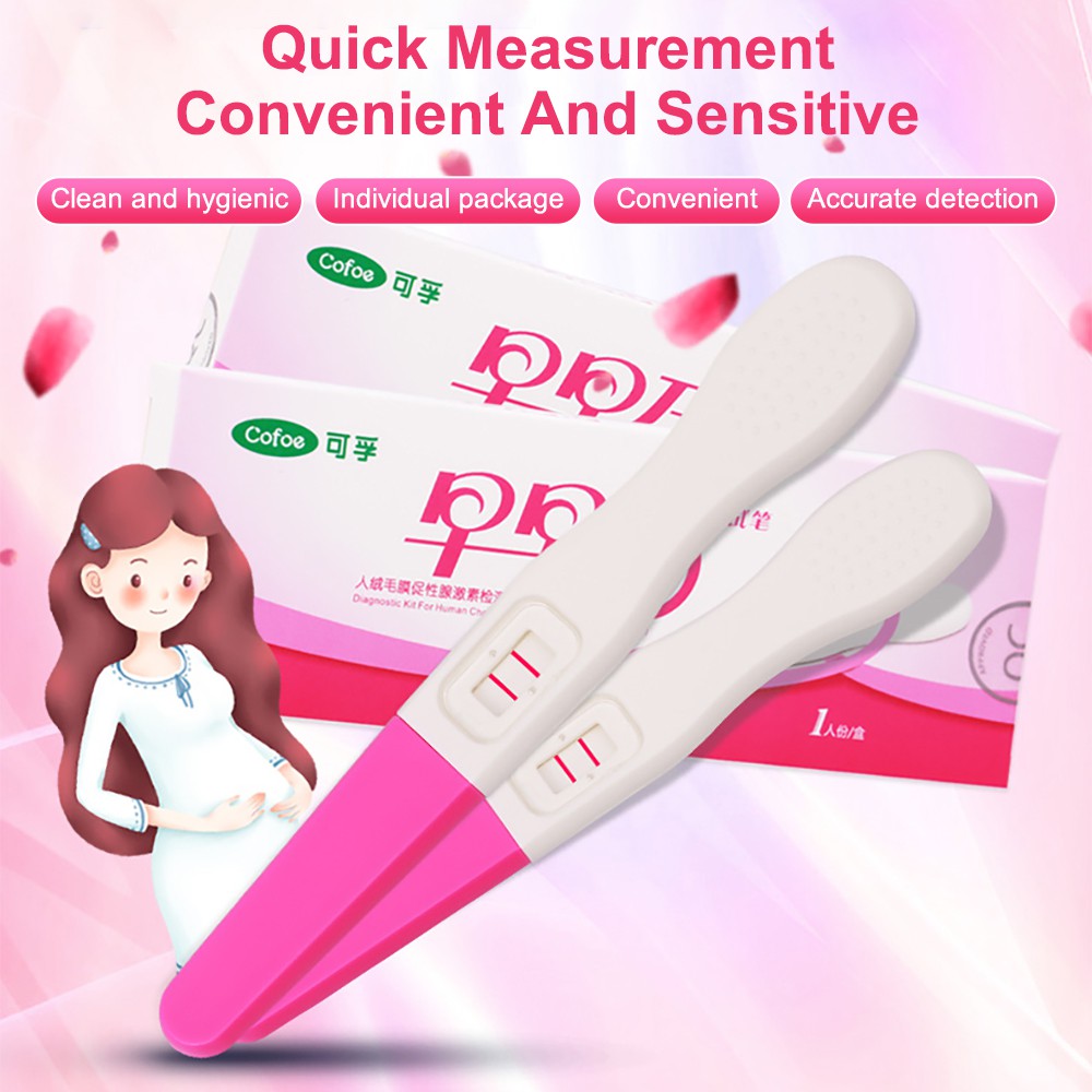 Que thử thai qua nước tiểu COFOE một bước tiện dụng