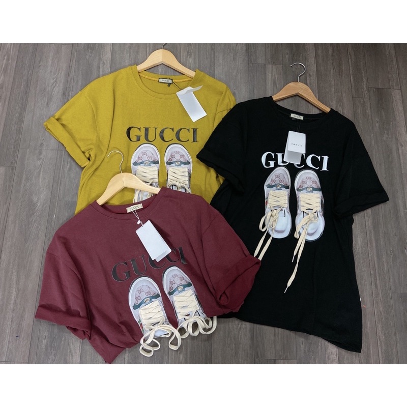 (XẢ HÀNG) Áo phông giày quảng châu cao cấp loại 1-video ảnh thật shop quay