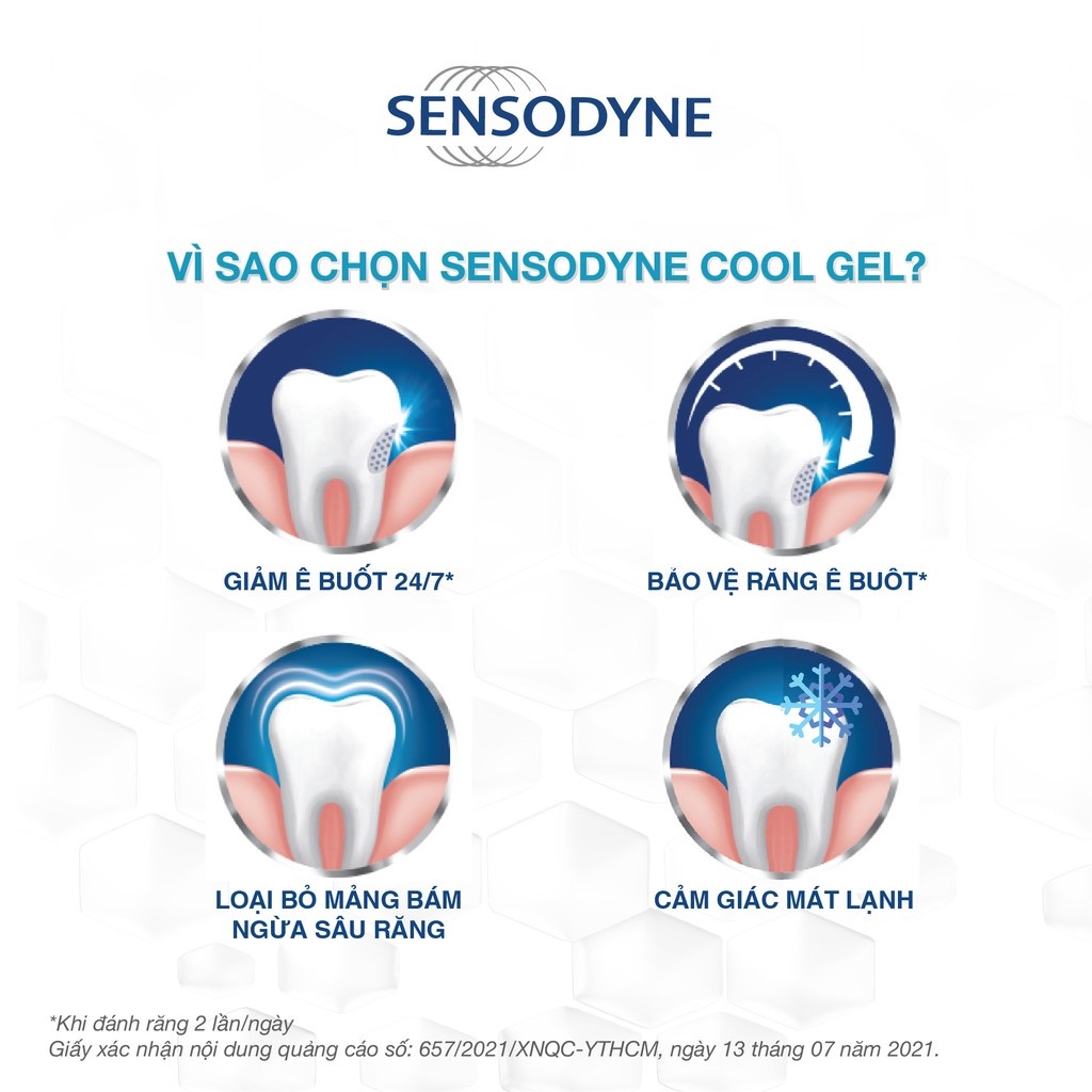 Kem đánh răng SENSODYNE, chải chống ê buốt ngừa sâu, loại bỏ mảng bám, bảo vệ cho răng nhạy cảm - Trung Đông Pharmacy