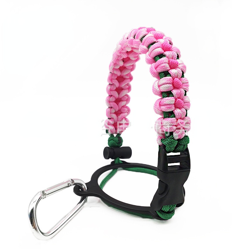 Aquaflask Bình Đựng Nước Có Dây Thừng Hình Hoa Độc Đáo