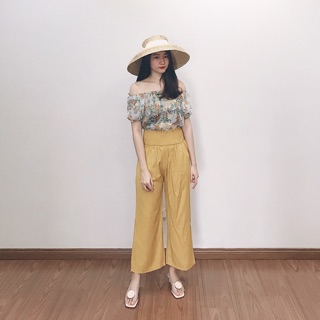 Order - set trễ vai hoa