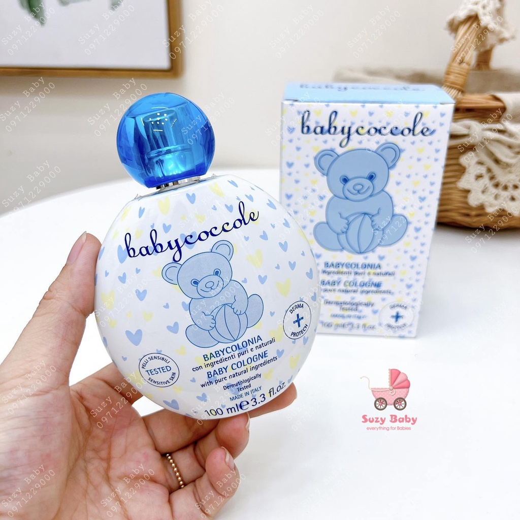 Nước hoa chiết xuất hoa sen Babycoccole 0m+ an toàn cho bé sơ sinh 50ml