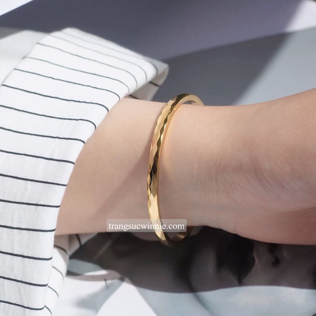 Vòng tay nữ titan Crystal VG