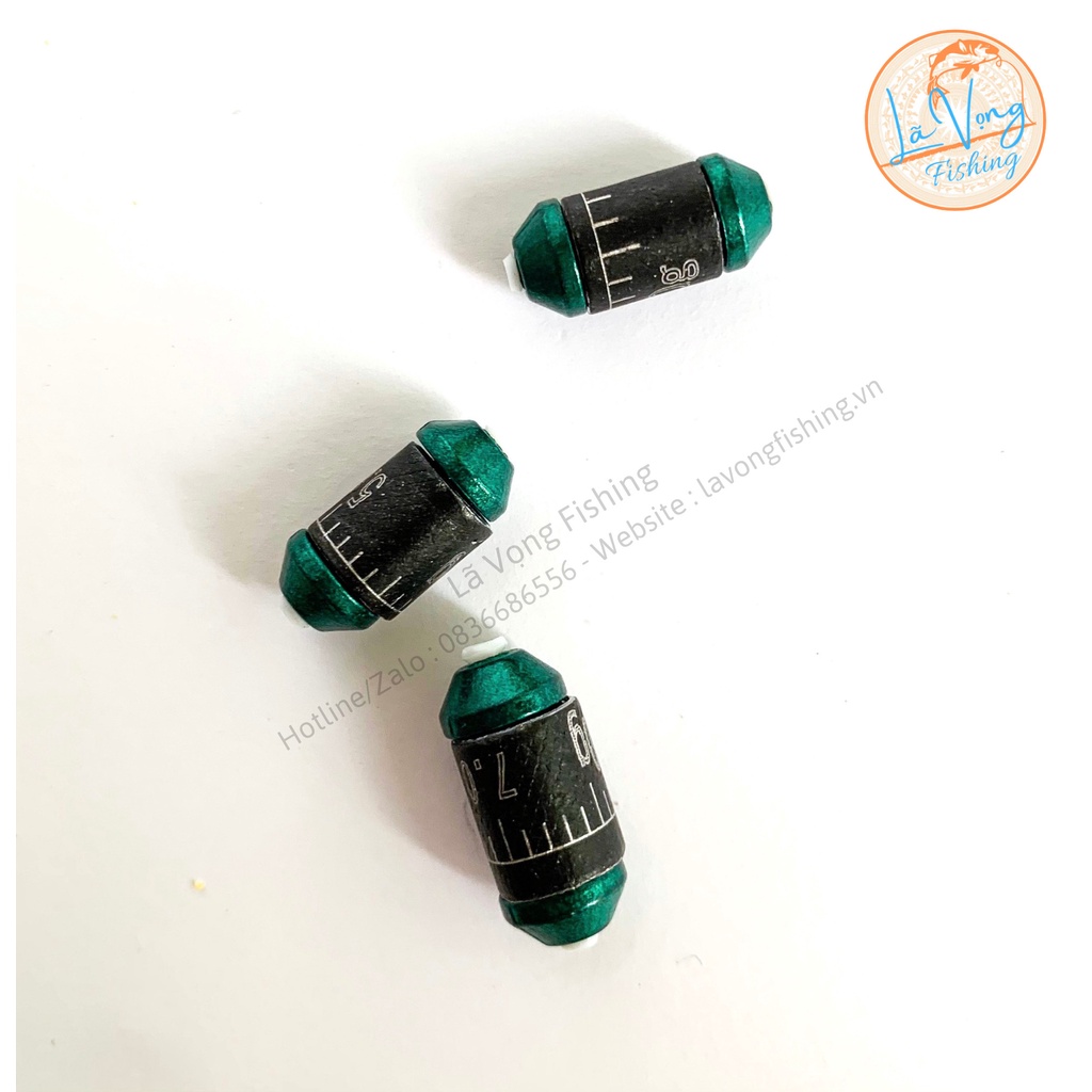 Chì Câu Đài Chống Nổ Cao Cấp 2g - 10g - Màu Xanh