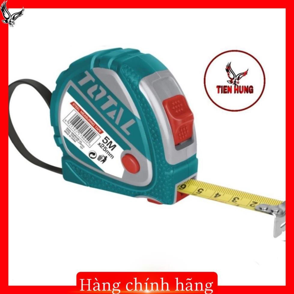 Thước kéo  ép nền vàng Total 3m, 5m, 8m, 10m