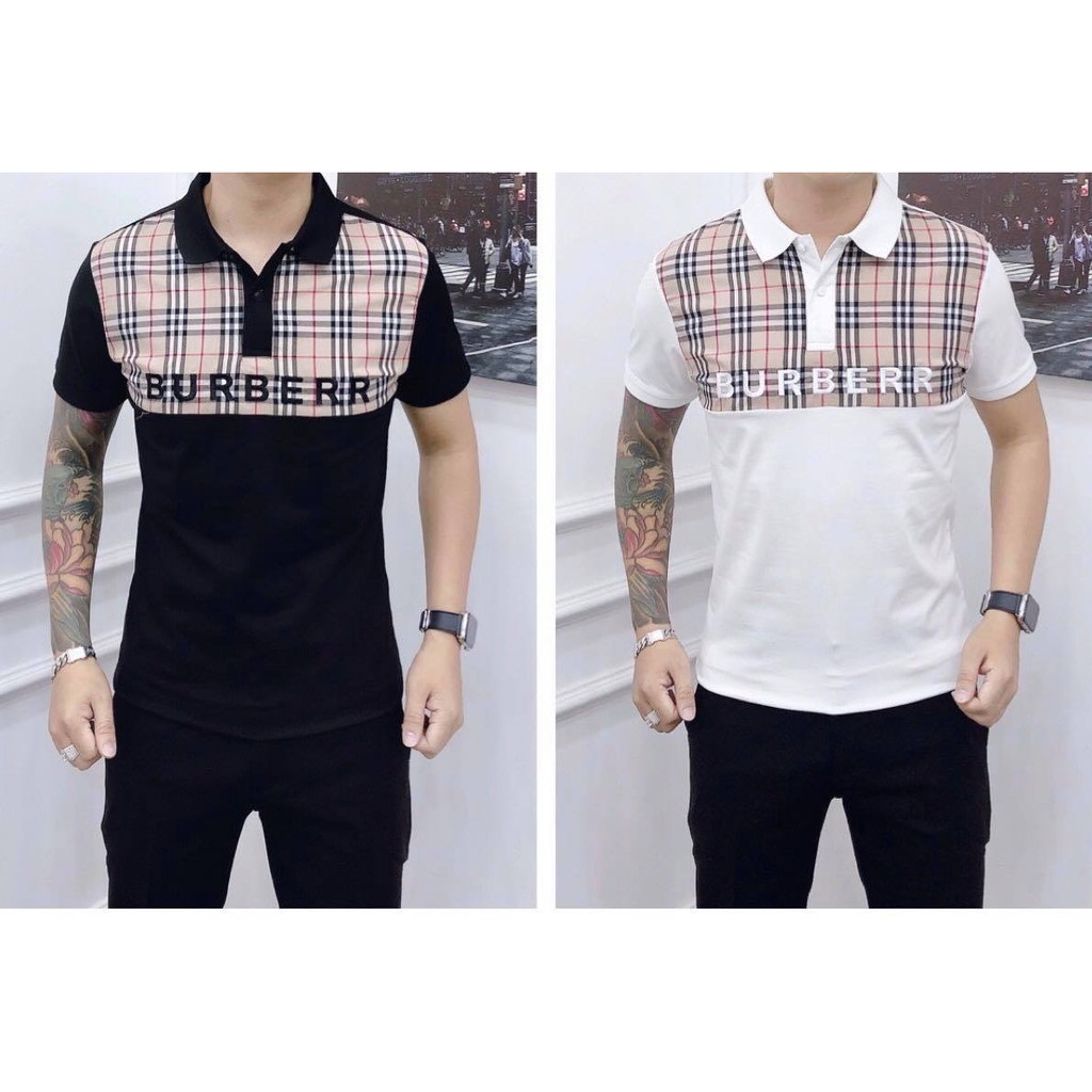 Áo thun nam POLO tay ngắn cổ bẻ mẫu mới nhất có túi phối LV vải đẹp co dãn tốt cao cấp  QUANG LUXURY