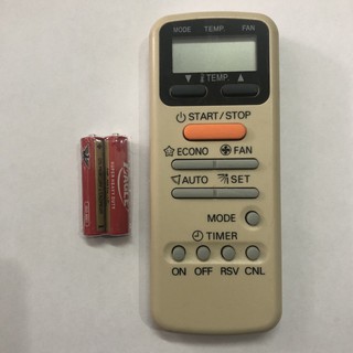 REMOTE MÁY LẠNH TOSHIBA _ ĐIỀU KHIỂN MÁY LẠNH TOSHIBA NÚT CAM