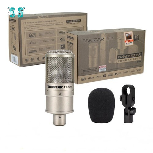 Mic thu âm takstar pc K200+ bảo hành 12 tháng giá tốt nhất thị trường