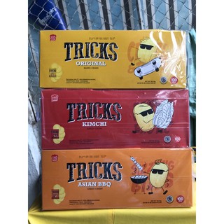 Bánh khoai tây lát Trick , kim chi, tự nhiên , BBQ ( 30 gói x 18g )