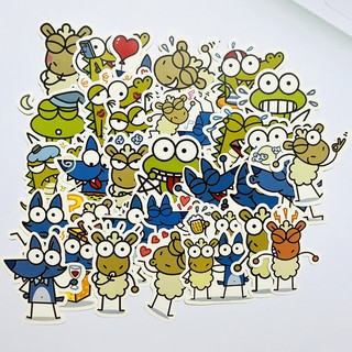 [Twins Plus] Sticker Kukuxumusu dán trang trí laptop, máy tính bỏ túi, vali, điện thoại, đàn ghita,..