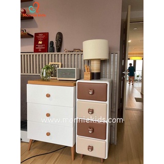 TỦ KỆ NGĂN KÉO NHỰA 3 TẦNG MONMON