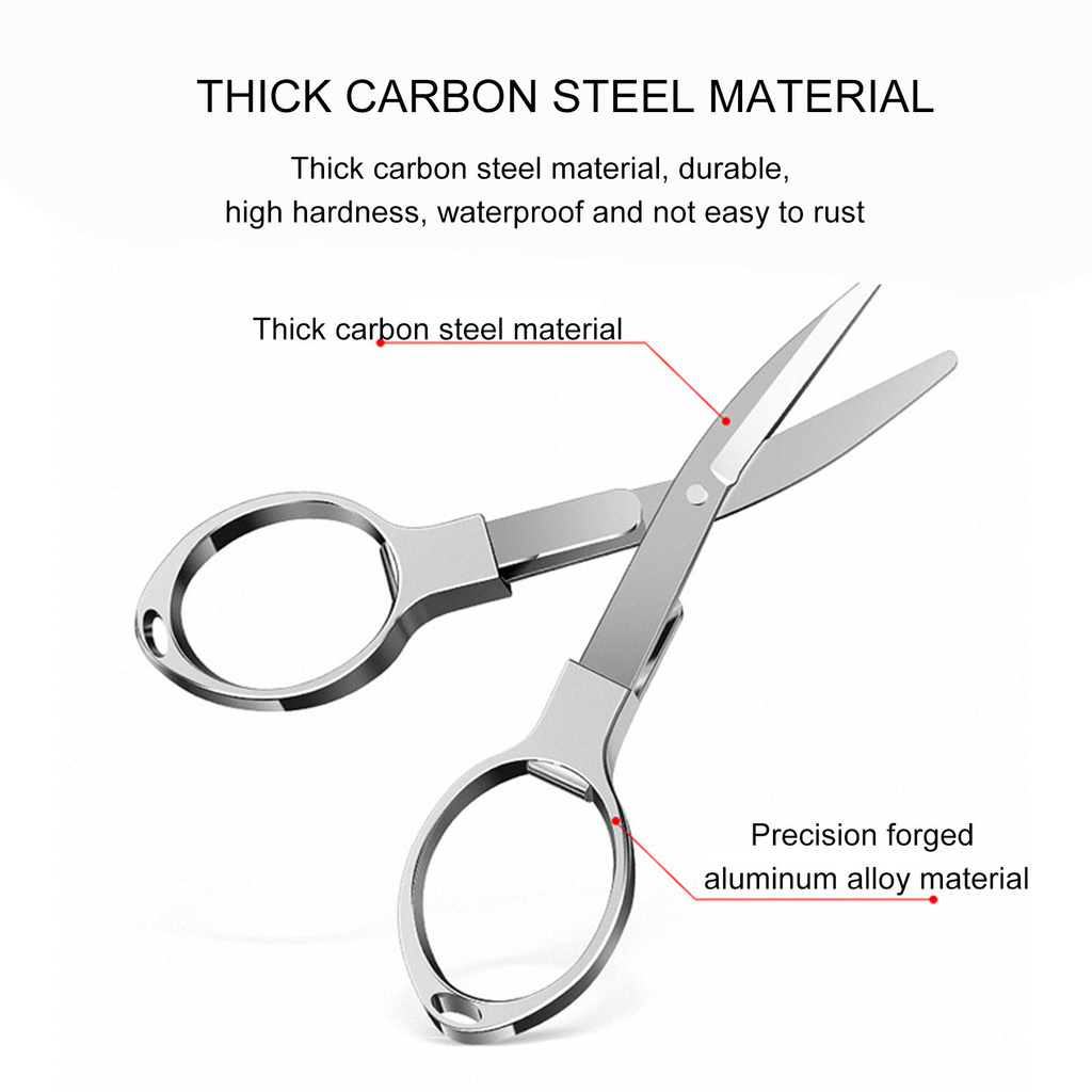 Kéo Cắt Dây Câu Cá mini Bằng Thép carbon